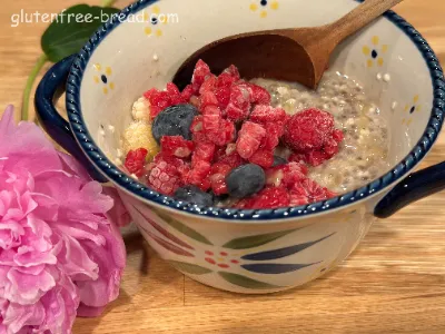 Overnight Raw Buckwheat Porridge